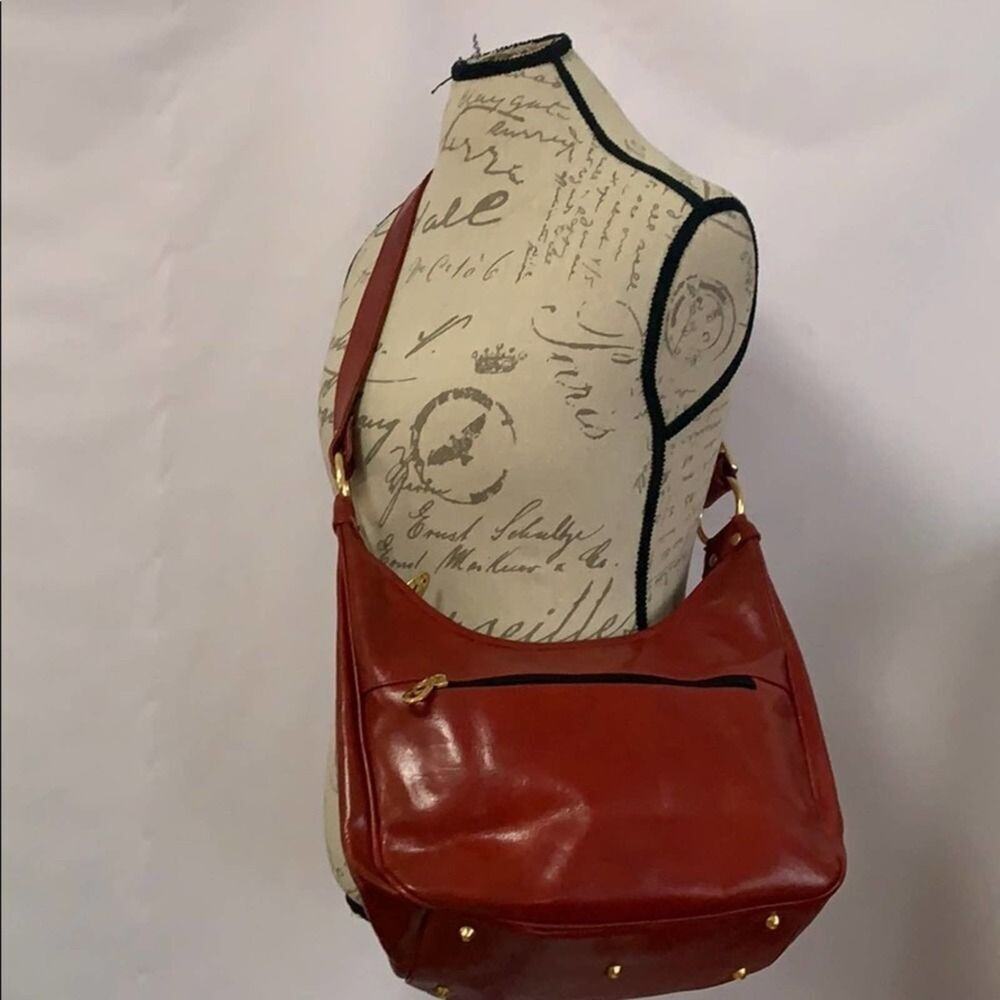 MARINO ORLANDI CROSSBODY LEATHER BAG